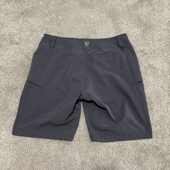 Kuhl Born In The Mountains Gray Khaki Nylon Shorts Mens Size 32 - Picture 2 of 6